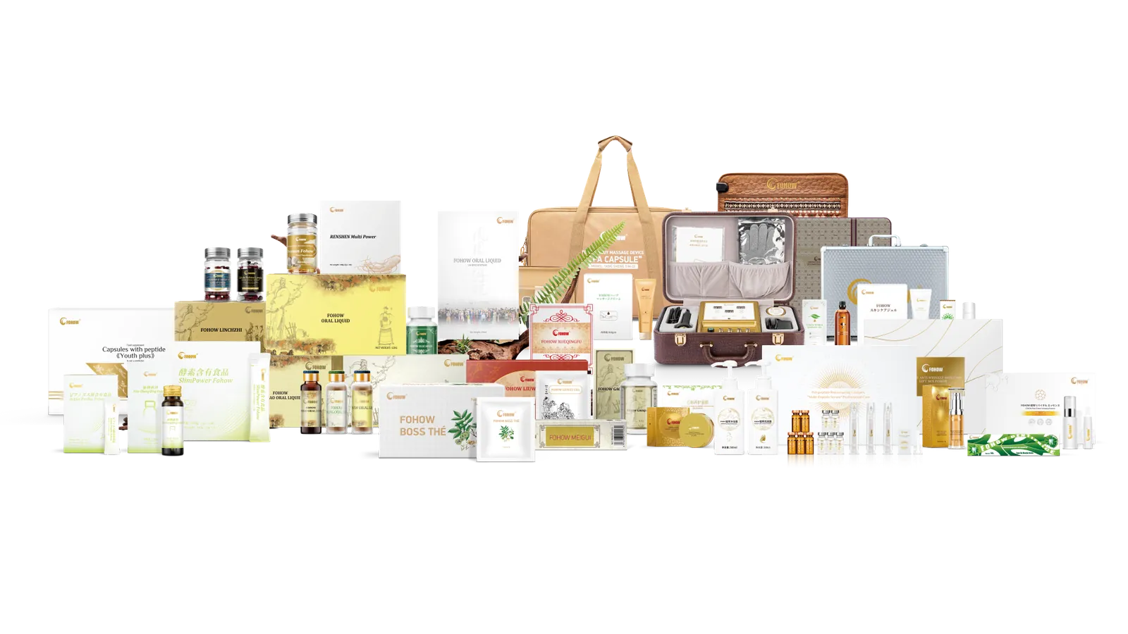 FOHOW製品ラインナップ